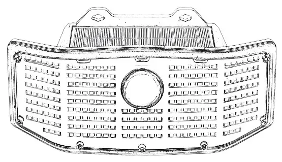 CLAONER SL253AB Solar Motion Sensor Light