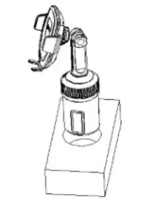 UGREEN Car Cup Holder Phone Mount - Outspread the three Squares to suitable position based on the diameter of Car Cup Holder