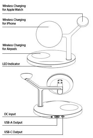 ZECHIN Samba Wireless Charging for Apple Watch image 1
