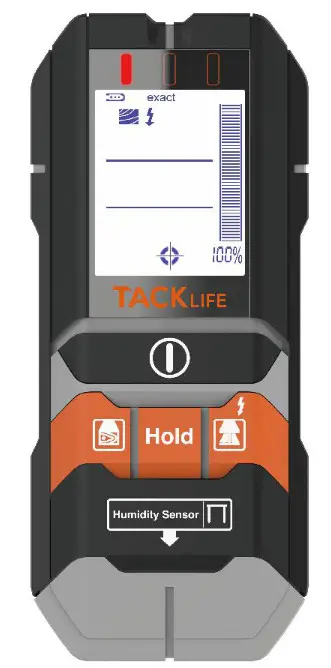 TACK LIFE Stud Finder DMS05 - AC Power is detected with other objects. 1