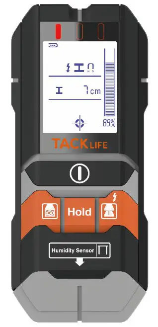 TACK LIFE Stud Finder DMS05 - AC Power is detected with other objects