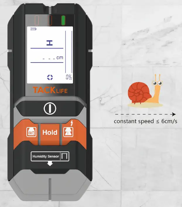 TACK LIFE Stud Finder DMS05 - Metal detection - Ferrous metal detection 1