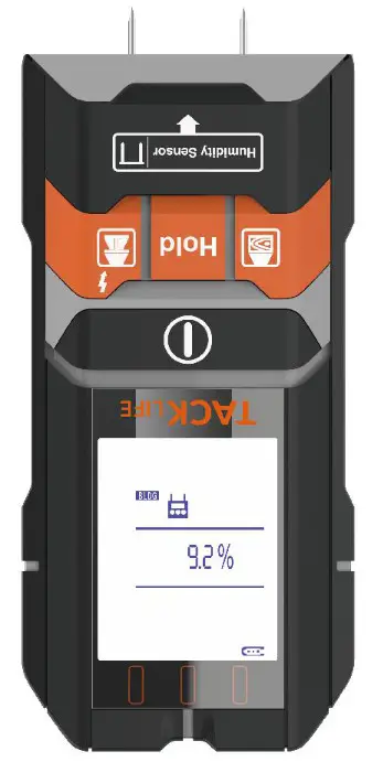 TACK LIFE Stud Finder DMS05 - Moisture Measurement 4