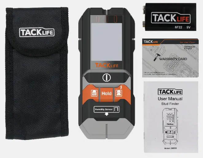 TACK LIFE Stud Finder DMS05 - Product Accessories