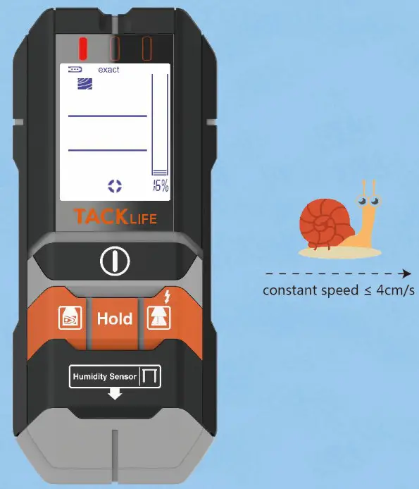 TACK LIFE Stud Finder DMS05 - Wood Stud detection 2