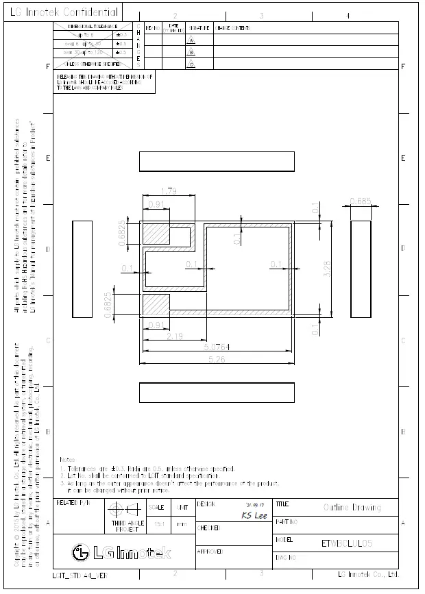 LG Innotek ETWBCLUL05 Bluetooth Low Energy Module-3