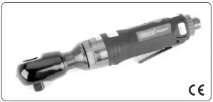 DRAPER 5295 1 2 Inch Square Drive Reversible Air Ratchet