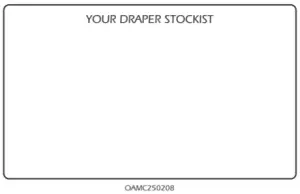 DRAPER 5295 1 2 Inch Square Drive Reversible Air Ratchet - OPERATION 6