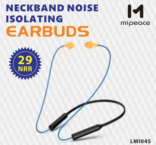 Shenzhenshi Hantai Keji Youxian Gongsi LMI04S Neckband Noise Isolating Earbuds