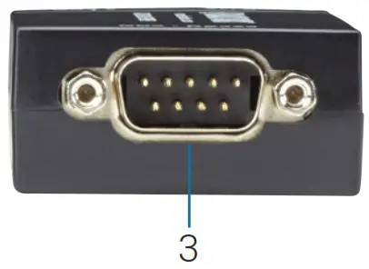 BLACK BOX ME890AE R Catx DB9 Line Diver - LOCAL UNIT 2