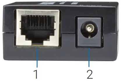 BLACK BOX ME890AE R Catx DB9 Line Diver - LOCAL UNIT 3