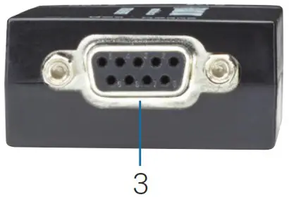 BLACK BOX ME890AE R Catx DB9 Line Diver - LOCAL UNIT 4