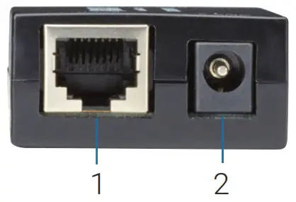 BLACK BOX ME890AE R Catx DB9 Line Diver - LOCAL UNIT