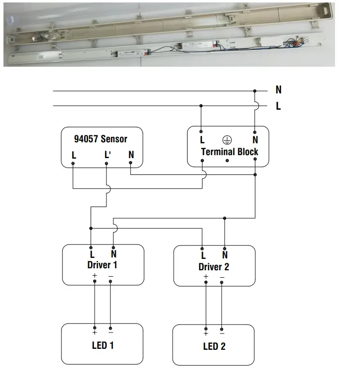 Saxby 94057 Mordax Sensor - Terminal Block