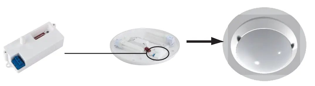 Saxby 94057 Mordax Sensor - UTILIZED IN CEILING LIGHT