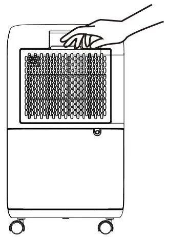 FIG 17 CLEAN THE GRILLE AND CASE