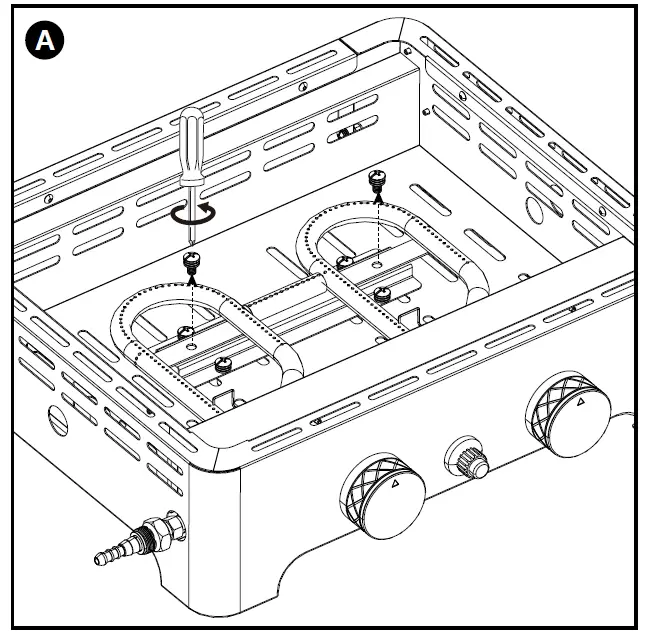 barbecook 223.7920.000 Grill Gazowy Victor FIG 15