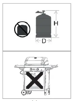barbecook 223.7920.000 Grill Gazowy Victor FIG 2