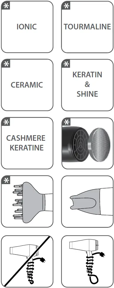 DC HAIR DRYER Parts 02