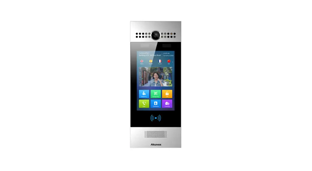 Akuvox X915x Touchscreen Smart Door Intercom Unit User Guide