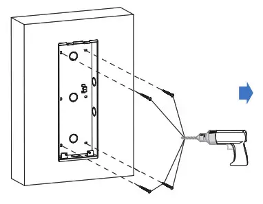 Akuvox X915X Touchscreen Smart Door Intercom- Flush Mounting 2