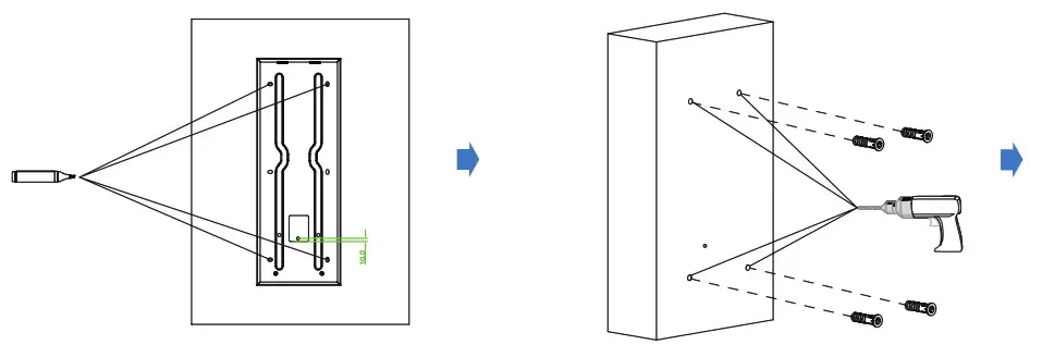 Akuvox X915X Touchscreen Smart Door Intercom- junction box