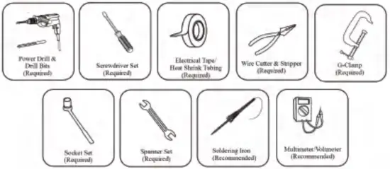 Tools Required