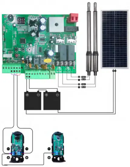 Solar Power Mode Connection
