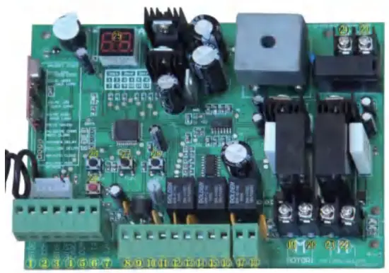 Control board wiring diagram