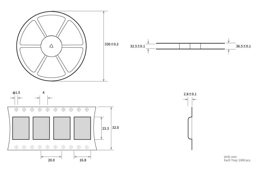 EBYTE E18-2G4Z27SP CC2530 2.4GHz 500mW ZigBee Wireless Module - fig