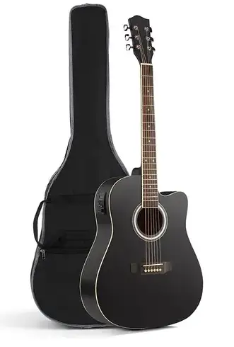 kogan KA41ACELBKA Royale 41-Inch Acoustic- Electric- Guitar-fig 1