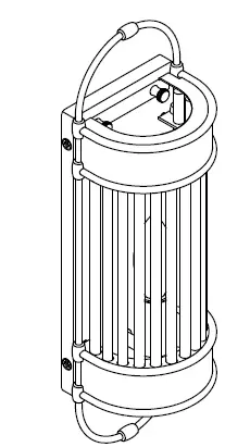 KOHLER K-27751-SC01 Terret 15 Inch One-Light Bath Bar Installation Product