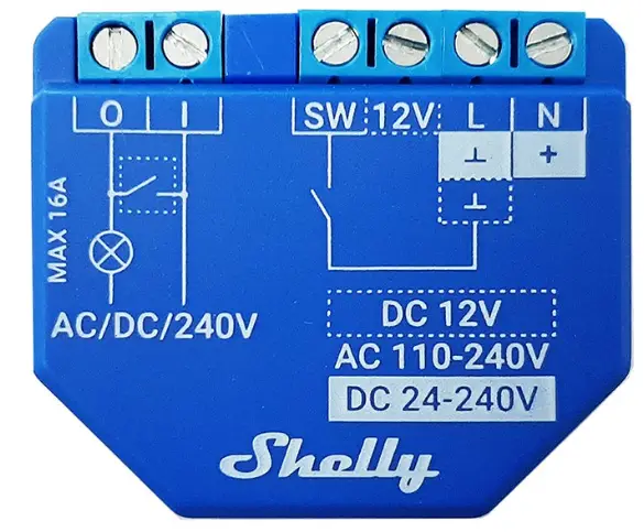 Shelly-166841-Plus-1-Bluetooth-Wi-Fi-Smart-Switch-