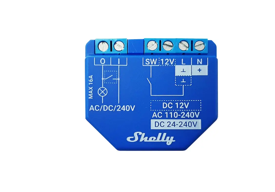 Shelly 166841 Plus 1 Bluetooth Wi-fi Smart Switch User Guide Shelly 166841 Plus 1 Bluetooth Wi-fi Smart Switch User Guide