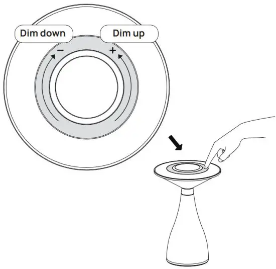 Linkzone Technology WL14200105 Wi Fi Ambience Light - Touch Control 1