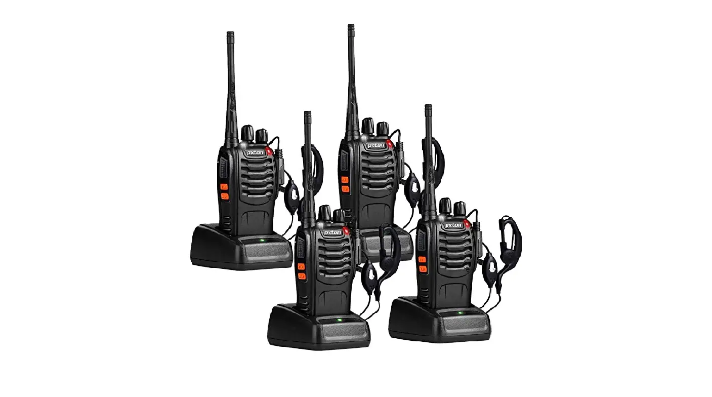 Pxton Walkie Talkies Long Range For Adults With Earpieces-complete Features/instructions