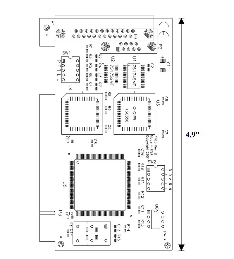 SEALEVEL-7105-Ultra-485.PCI 1-Port-Serial-Interface-3