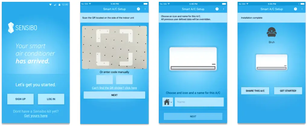 1. Download the app for Android or iPhone 2. Follow the wizard