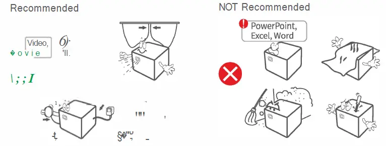 VANKYO GO200 Smart Wi-Fi Mini Portable Projector-FIG2