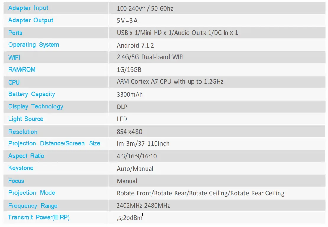 VANKYO GO200 Smart Wi-Fi Mini Portable Projector-FIG26