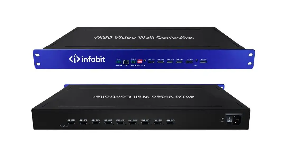 Infobit 409r Iwall 4k Uhd 4x9 Video Wall Controller User Manual