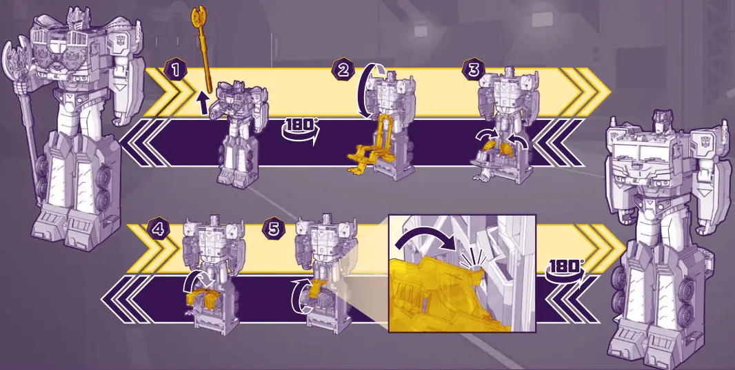 Hasbro E7112 Transformers Toys Cyberverse Ultimate Class Optimus Prime Action Figure - Product Overview 1