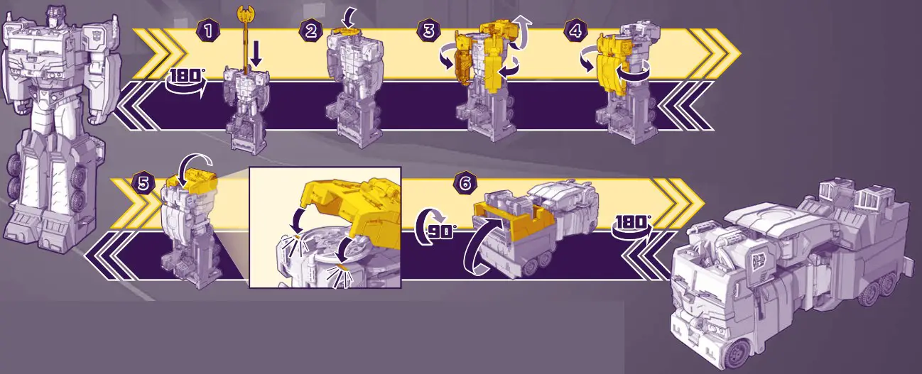 Hasbro E7112 Transformers Toys Cyberverse Ultimate Class Optimus Prime Action Figure - Product Overview 3