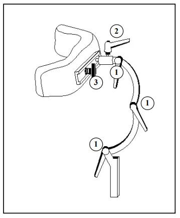 Adjusting of the headrest