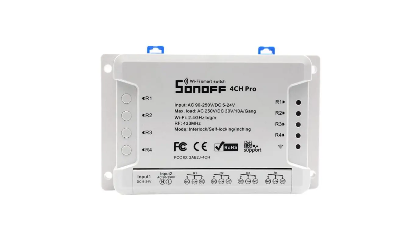 Sonoff 4chpro 4-gang Wi-fi Smart Switch User Manual