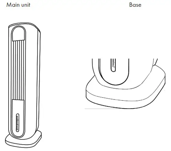 KLARSTEIN 10035830 Polar Tower Smart Air Cooler - PRODUCT OVERVIEW 1