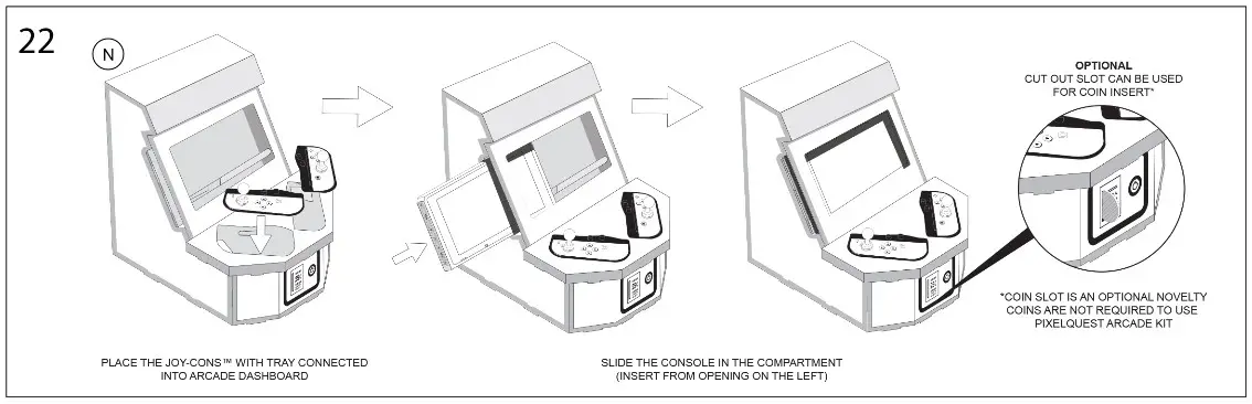 NYKO 87256 PixelQuest Arcade Kit for Nintendo Switch - Product Overview 8