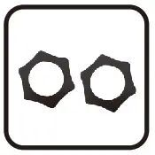 Karaoke USA WM906 Dual UHF Handheld Dynamic Wireless Microphone - Antiskid sleeves