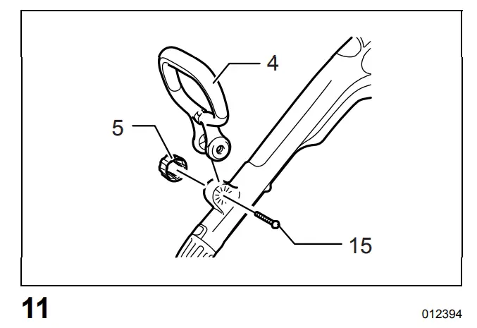 Installing the front grip