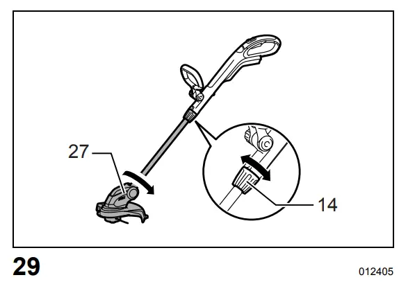 Using the tool as an edger 